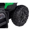 Dětský elektrický traktor BLAST s přívěsem zelený25