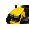 227358 12 detsky elektricky traktor s vleckou 12v 7ah zluty