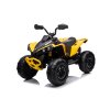 234450 5 detska elektricka ctyrkolka can am renegade r c 180w 4x4 12v14ah eva zlute