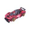 klocki auto sportowe czerwone 482el