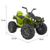 Pojazd Quad ATV Zielony [34372] 1200