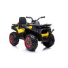 Dětská elektrická čtyřkolka 4x4 žlutá6