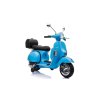 Dětský elektrický skútr Vespa modrá3