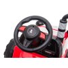 Dětský elektrický traktor s vlečkou T1 červený10