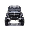 mamido Dětské elektrické autíčko Mercedes Unimog 4x4 černé 1