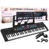dětský keyboard s mikrofonem černý (2)