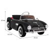 Pojazd BMW 507 Retro Czarny [41690] 1200