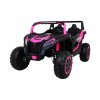 Elektrické autíčko Buggy UTV 24V 4x200W růžová16