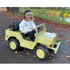 Dětský elektrický jeep Willys Star 4x4 béžový (1)