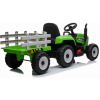Elektrický traktor s vlečkou T2 Blow zelený3