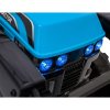 Dětský elektrický traktor G320 s radlicí modrý17