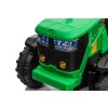 Dětský elektrický traktor s vlečkou 12V 7Ah zelený20