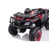 Dětská elektrická čtyřkolka XT Speed 4x80W 24V červená16