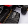 Dětský elektrický traktor BBH 030 s přívěsem červený13