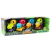212467 7 auto dinosaurus s vejcem a privesem figurky sada 4 ks