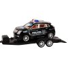 212647 3 policejni pickup s privesem a terennim autem set policie