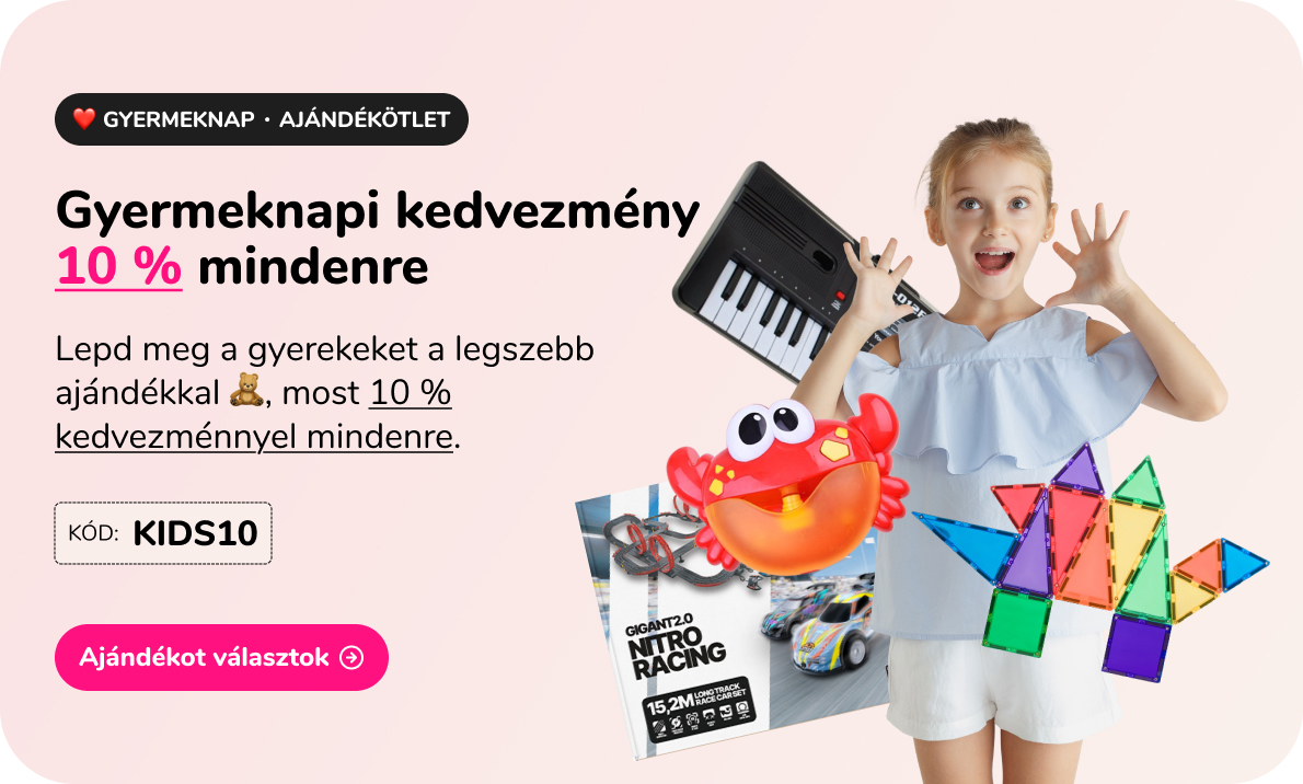 Gyermeknapi kedvezmény 10 % mindenre