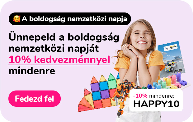 Ünnepeld a boldogság nemzetközi napját 10% kedvezménnyel mindenre