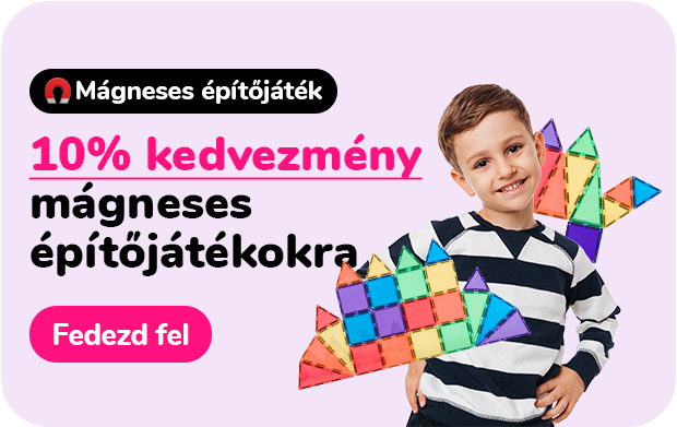 10% kedvezmény mágneses építőjátékokra