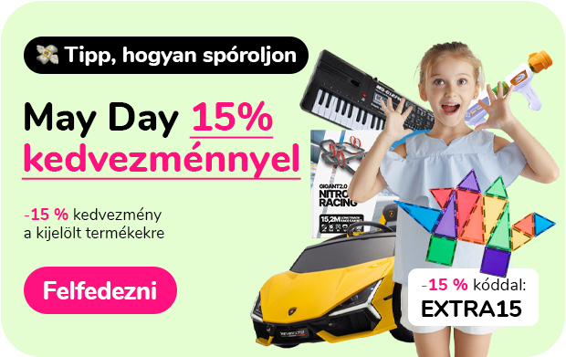 May Day 15% kedvezménnyel