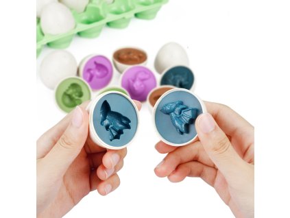 Oktatási puzzle dinoszaurusz tojás