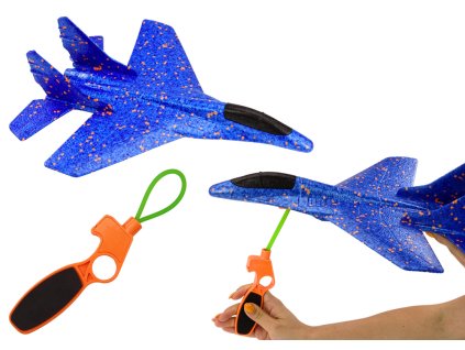 Styrofoam sikló kék lövéssel