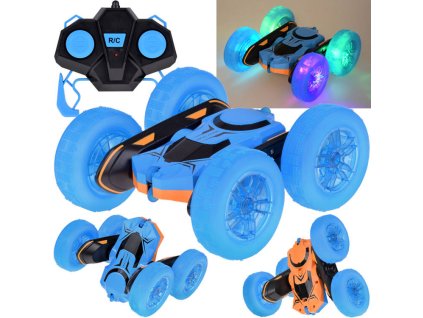 pol pl Szalone Autko 360 stopni dwustronne STUNT CAR obrot swiecace kola RC0675 21282 1