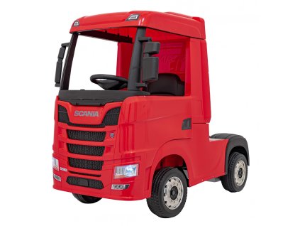 pojazd scania r serie czerwony