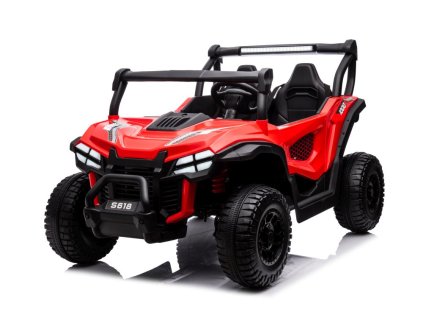 Elektromos játékautó S618 4x4 24V piros - Kiállítva - L-13544