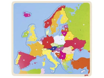 236922 puzzle na desce evropa