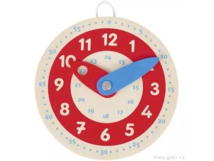 237441 drevene hodiny 10 cm