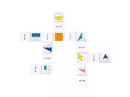238740 domino barevne zlomky