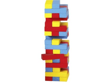 235356 zabavna hra vratka vez jenga barevna
