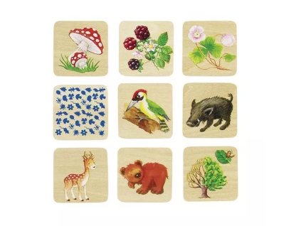 236904 drevene pexeso les 32 dily