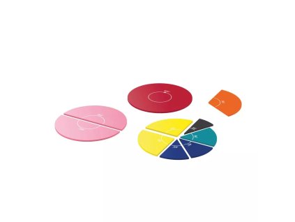 238626 barevne kruhy s uhly set 6 ks