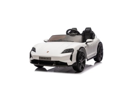 pojazd porsche taycan turbo s bialy (5)