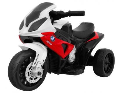 Gyermek elektromos motorkerékpár BMW S1000RR tricikli piros