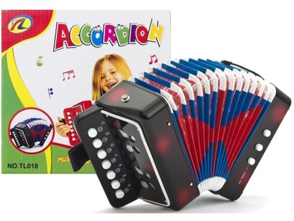 Harmonika - Hangszer a kis zenésznek, fekete