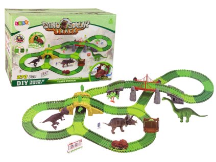 Dinoszaurusz pálya 270 elemmel és kiegészítőkkel