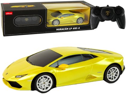 199479 auto na dalkove ovladani r c lamborghini huracan rastar 1 24 zlute