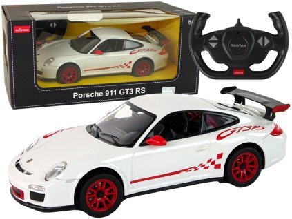 Elektromos R/C Porsche 911 GT3 RS 1:14 Rastar White