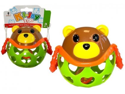 Rágójáték Mackó csörgő 11 cm