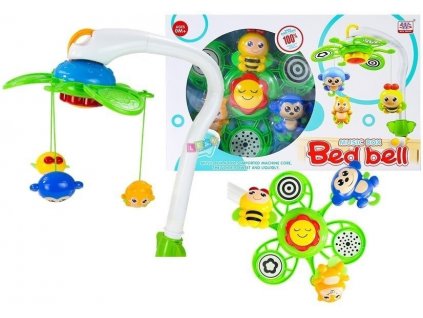 Sín kiságyhoz Music Box ágyharanggal 2 az 1-ben