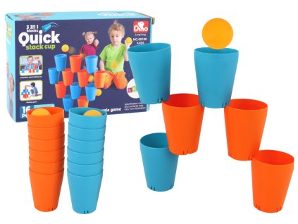 Sensory Game Cups 3in1 Creative 16 Ele Puzzle