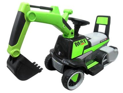 C3 elektromos kotró zöld kivitelben zenével és LED világítással