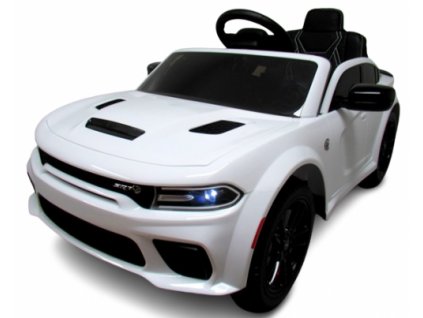 Elektromos játékautó Audi Doge SRT fehér EVA kerekekkel és távirányítóval