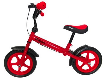 R9 R-Sport piros 12" lökhárító fékkel és csengővel