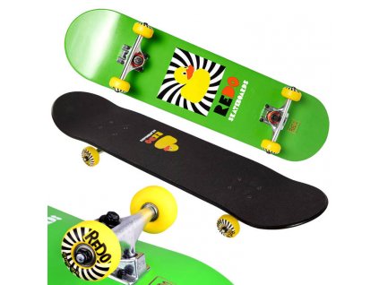 204512 dreveny skateboard redo rubber duck