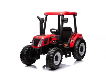 206285 1 elektricky traktor a011 24v 400w cerveny