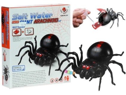 204782 kreativni sada pavouk na solnou vodu diy cerny